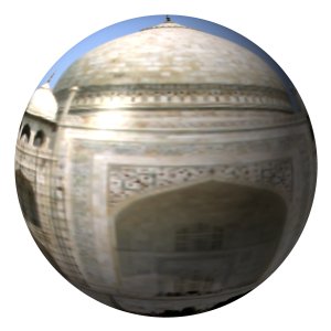 Das Filter Auf Objekt abbilden angewandt auf ein Foto